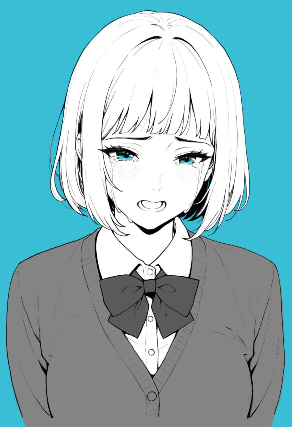 Stunning Sketch in Just 48 Seconds! ✨#mangadrawing #drawing #shorts #sketching #manga #crying